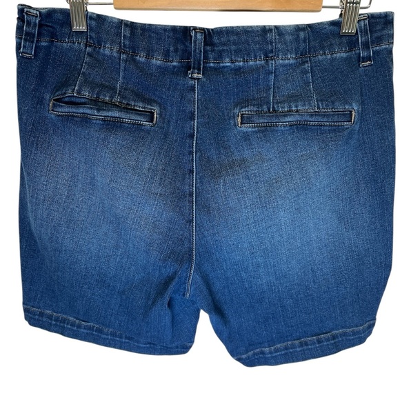 Women's Classic Chino Denim Shorts, Sz 14 - Picture 5 of 6